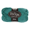 Fil de coton Creativ company, taille 8 8, l: 80-85 m, pétrole, 50 gr 1 pelote
