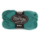 Fil de coton Creativ company, taille 8 8, l: 80-85 m, pétrole, 50 gr 1 pelote