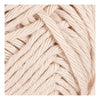 Fil de coton Creativ company, taille 8 8, l: 80-85 m, couleur sable, 50 g 1 pelote