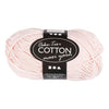 Fil de coton Creativ company, taille 8 8, l: 80-85 m, vieux rose, 50 g 1 pelote