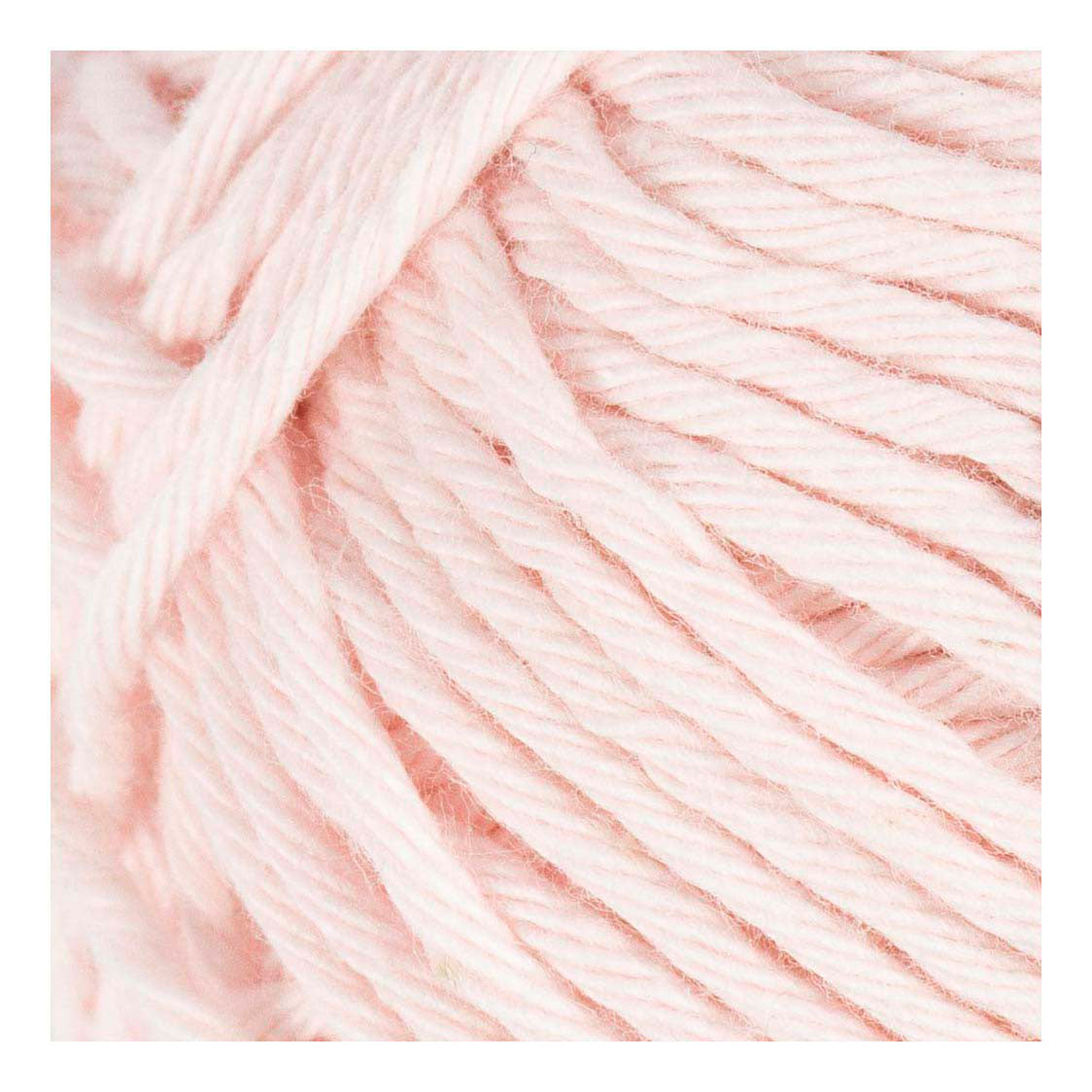 Fil de coton Creativ company, taille 8 8, l: 80-85 m, vieux rose, 50 g 1 pelote