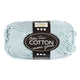 Fil de coton Creativ company, taille 8 8, l : 80-85 m, bleu tendre, 50 g 1 pelote