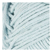 Fil de coton Creativ company, taille 8 8, l : 80-85 m, bleu tendre, 50 g 1 pelote - afbeelding 2