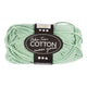 Fil de coton Creativ company, taille 8 8, l : 80-85 m, vert menthe, 50 g 1 pelote