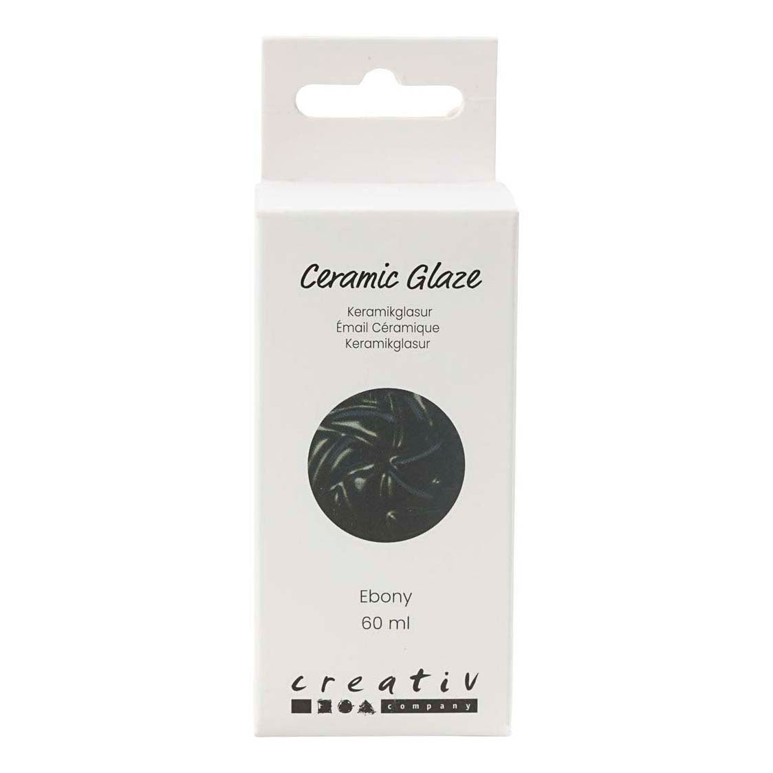 Creativ company vernis céramique 984-1101 c ébène opaque - 60ml