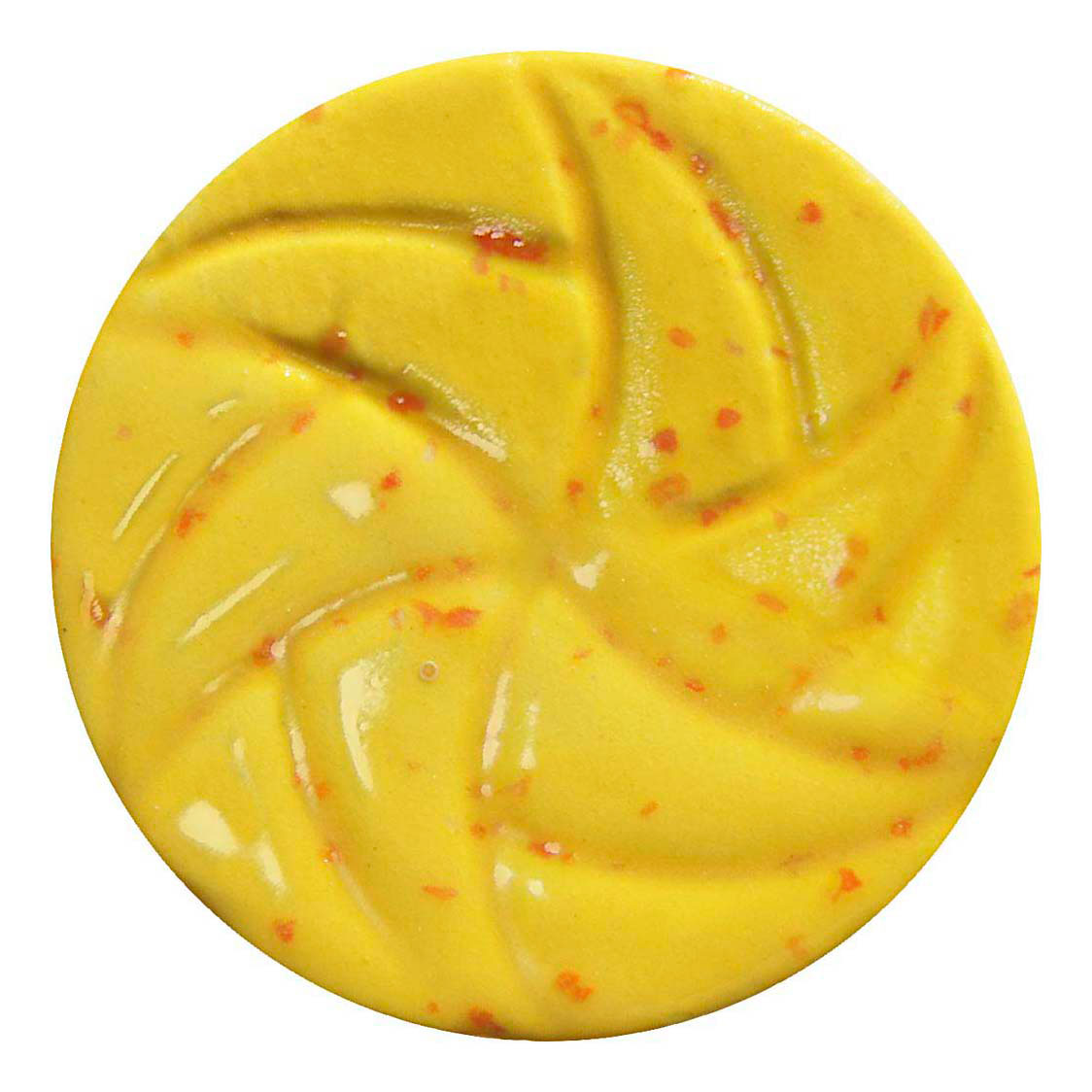 Creativ company vernis céramique moucheté, 999-1060 °c, opaque, brume jaune, 60 ml 1 flacon