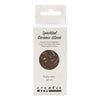Creativ company vernis céramique moucheté, 999-1060 °c, opaque, clous rouillés, 60 ml 1 flacon