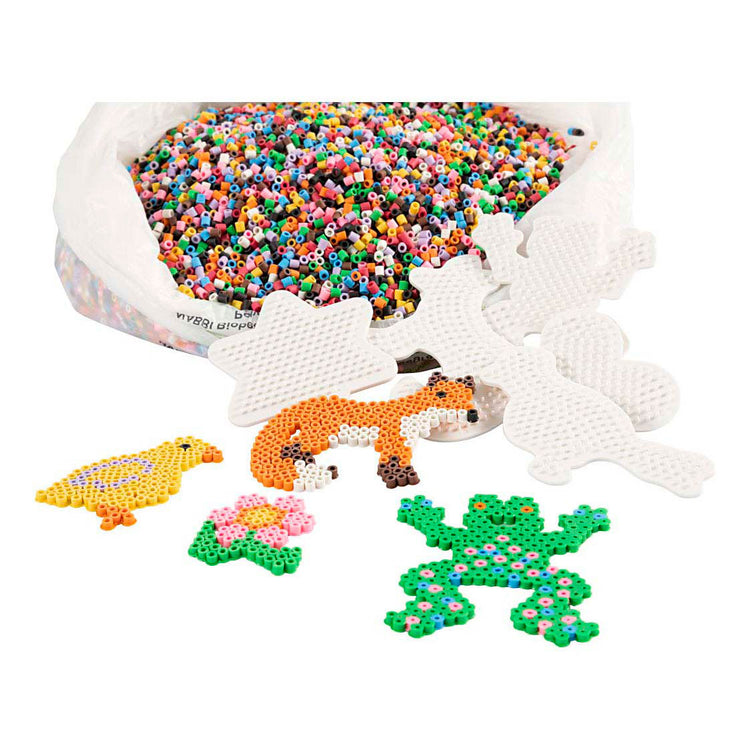 Creativ company nabbi biobeads kit de classe, taille 5x5 mm, moyen, couleurs standard, 1 kit