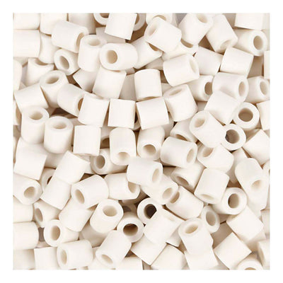 Creativ company nabbi bioperles 5x5mm blanches - 3000 pcs.