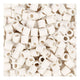 Creativ company nabbi bioperles 5x5mm blanches - 3000 pcs.