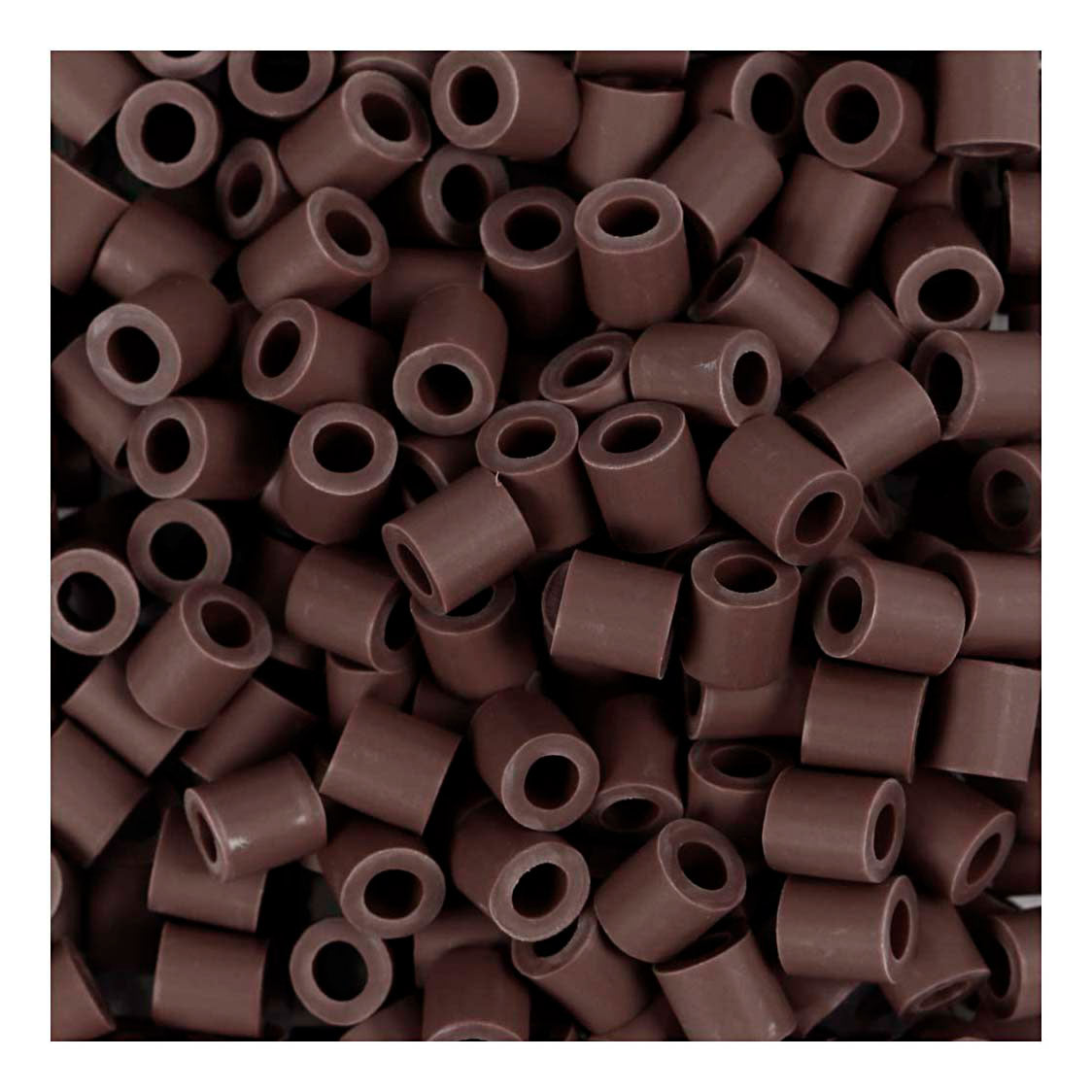 Creativ company nabbi bioperles 5x5mm marron - 3000 pcs.