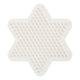 Plaque de base Nabbi biobeads, étoile, taille 9,8x9,8 cm, moyenne, 1 pièce