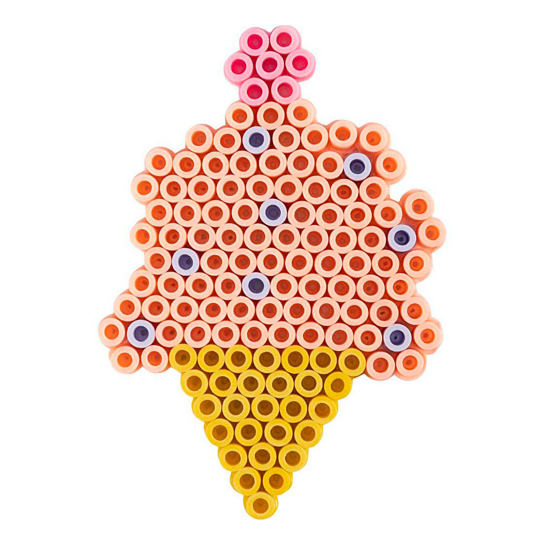 Plaque de base Nabbi biobeads, étoile, taille 9,8x9,8 cm, moyenne, 1 pièce