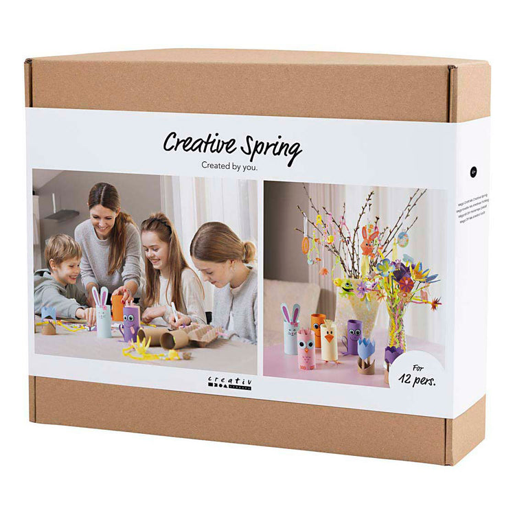 Groupe d'entreprises Creativ set printemps créatif, couleurs printanières, 1 boîte