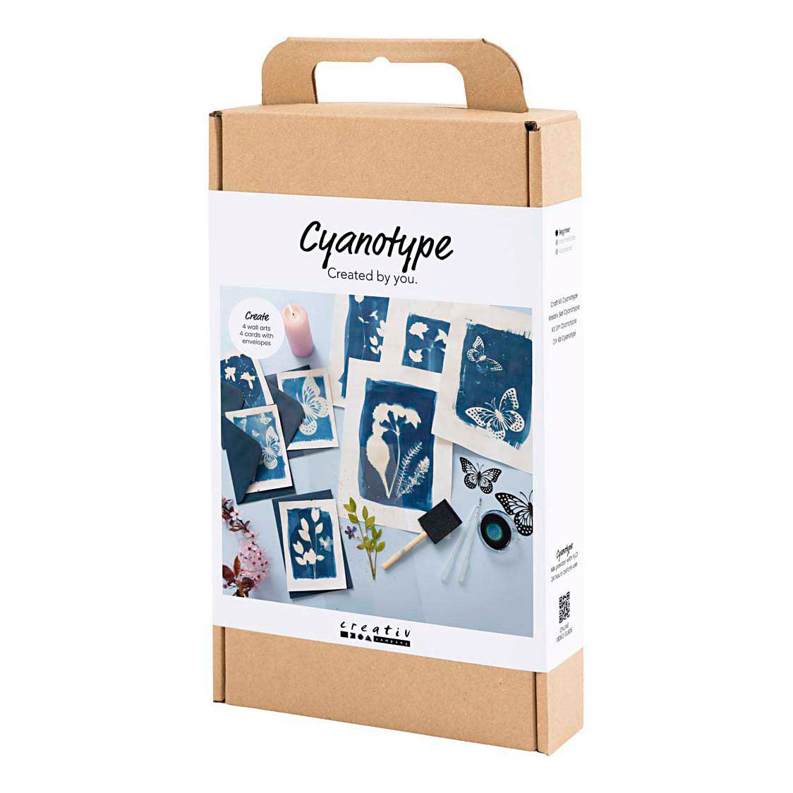 Creativ company hobby set cyanotype, bleu, 1 boîte