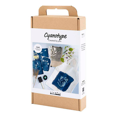 Creativ company hobby set cyanotype, textile, bleu, 1 boîte