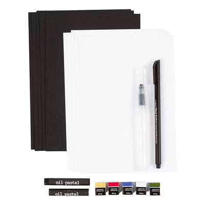 Creativ company boîte créative aquarelle, différentes couleurs, 1 boîte