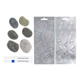 Creativ company mini hobby set décoration en pierre, bleu, 1 boîte - afbeelding 2