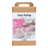Creativ company kit de fabrication de savon, fleurs, rose, 1 boîte