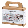 Creativ company mini hobby set bijoux, colliers et bracelet, rose, 1 boîte