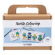 Creativ company mini hobby set décoration textile, robot, couleurs primaires, 1 boîte