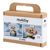 Creativ company mini hobby set robot modelage gris et rose