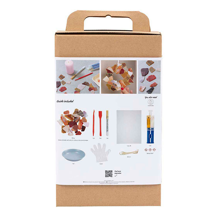 Creativ company hobby set kintsugi, décorations à suspendre, différentes couleurs, 1 boîte