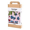 Creativ company hobby set cyanotype, décorations de Noël avec cyanotype, bleu, argent, 1 boîte
