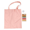 Creativ company kit de broderie, sac de transport, rose clair, 1 boîte