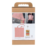 Creativ company kit de broderie, sac de transport, rose clair, 1 boîte - afbeelding 4
