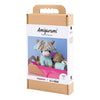 Creativ company hobby set amigurumi, vache, beige, menthe, 1 boîte
