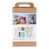 Creativ company hobby set amigurumi, vache, beige, menthe, 1 boîte