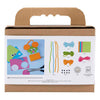 Creativ company mini hobby set décoration, souris et hiboux, différentes couleurs, 1 boîte