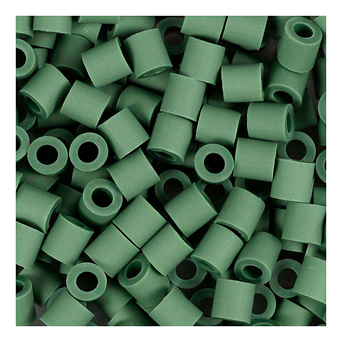 Creativ company nabbi bioperles 5x5mm vert foncé - 1000 pcs.