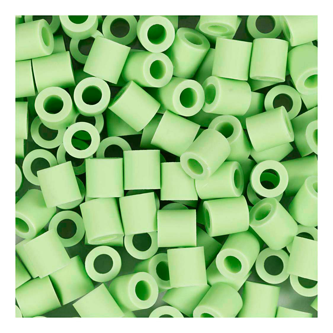 Creativ company nabbi bioperles 5x5mm vert pastel - 1000pcs.
