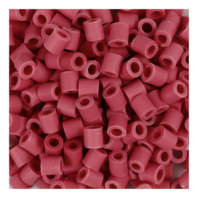 Biobilles Nabbi de , dim. 5x5 mm, diamètre du trou 2,5 mm, moyen, rouge, 1000 pièces 1 boîte