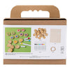 Creativ company mini hobby set dessin, jeu de mémoire et trois à la suite, différentes couleurs, 1 boîte