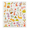 Autocollants Creativ company, lapin de Pâques, feuille 15x16,5 cm, env. 50 pièces, 1 feuille