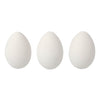 Oeufs Creativ company, h: 6 cm, blanc, 12 pièces 1 boîte