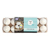 Oeufs Creativ company, h: 6 cm, blanc, 12 pièces 1 boîte