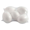 Oeufs Creativ company, h: 6 cm, blanc, 5 pièces 1 boîte