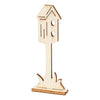 Creativ company figurines en bois DIY, l : 15,5 cm, l : 17 cm, épaisseur 3 mm, 1 boîte