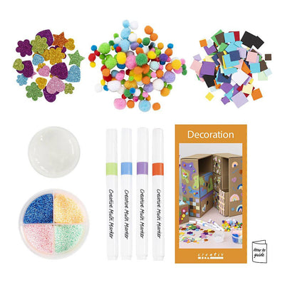 Société créative ma décoration de station artisanale, différentes couleurs, 1 boîte