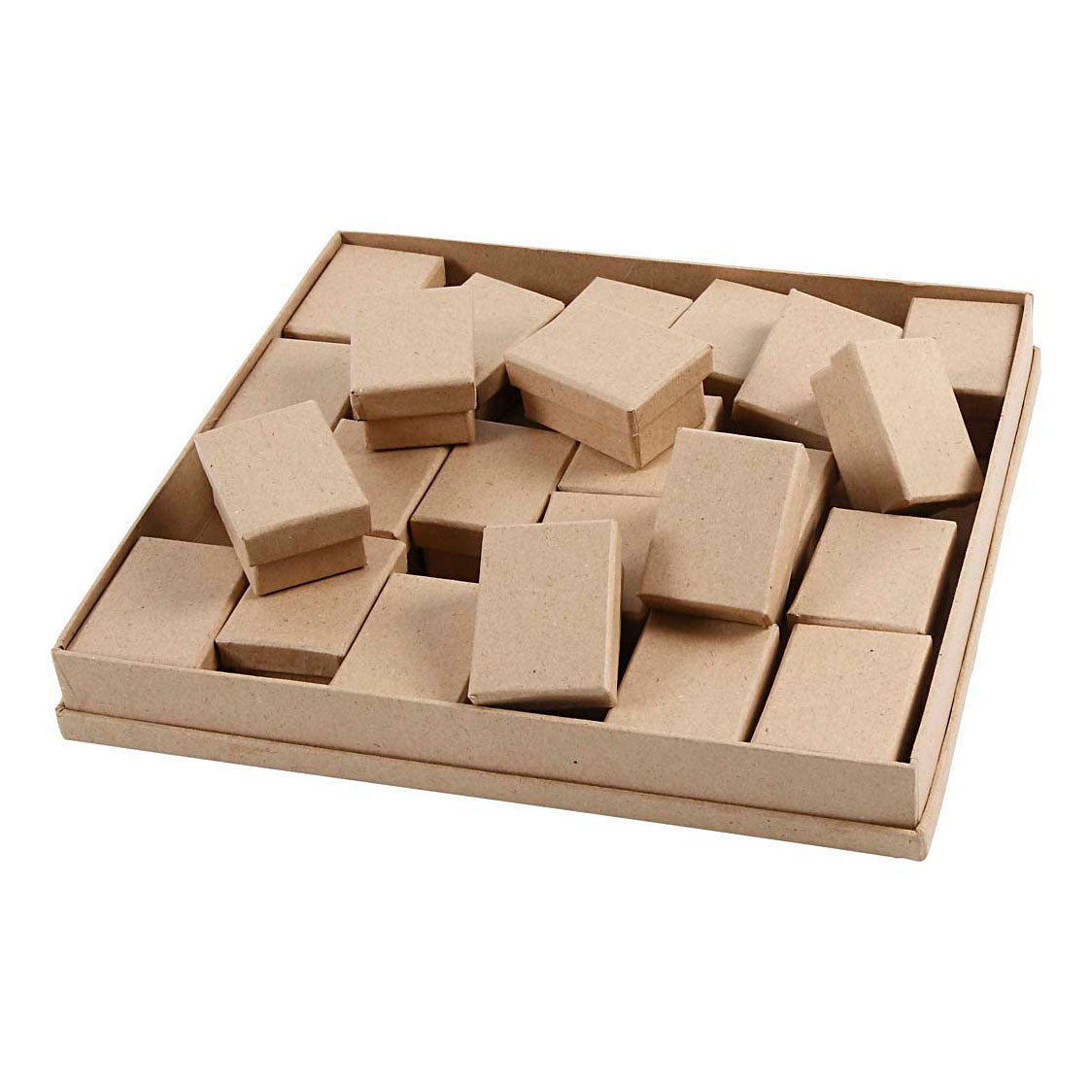 Boîtes d'entreprise Creativ, h : 3,5 cm, dimensions 5x7 cm, 24 pièces 1 boîte