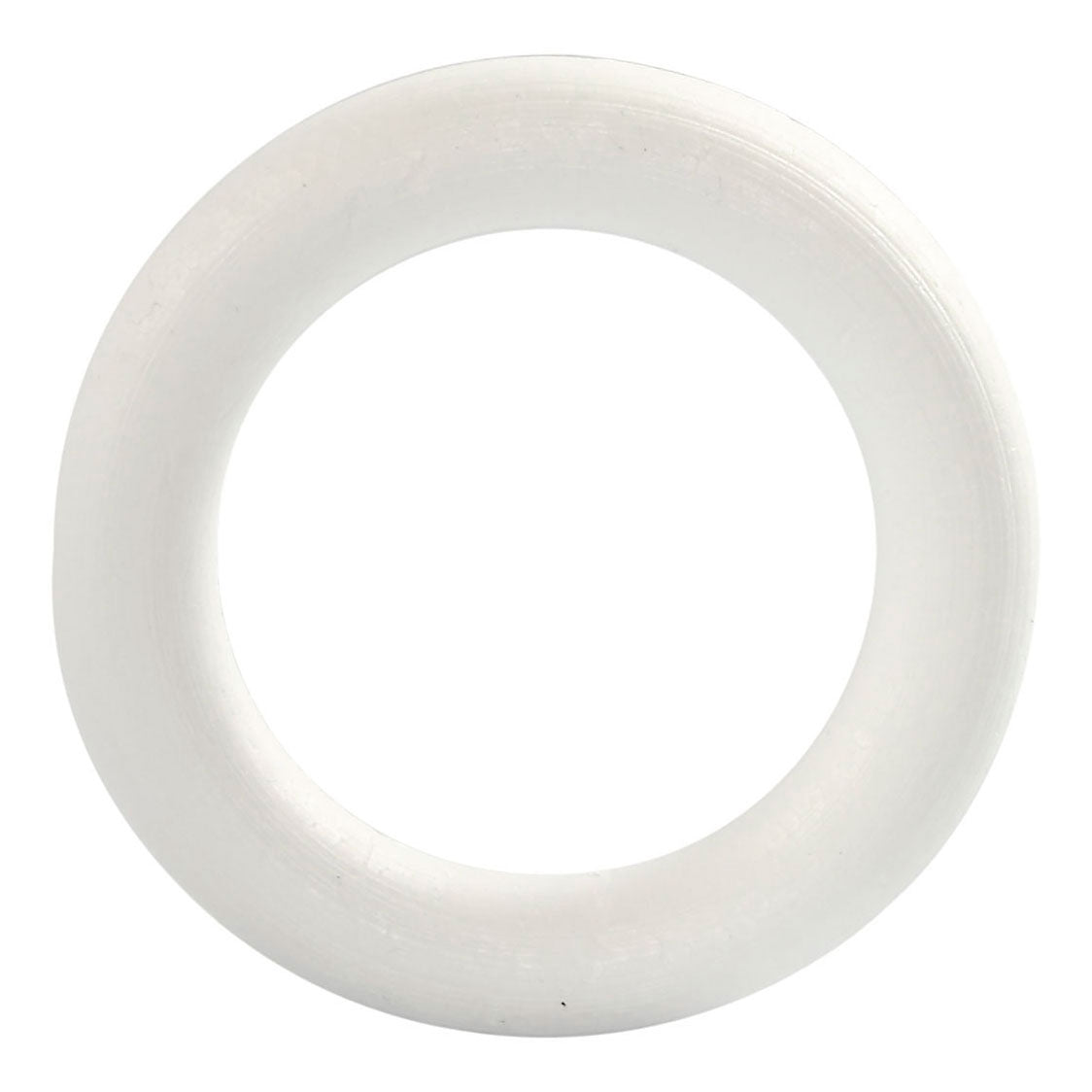 Bague Creativ Company, taille 12 cm, épaisseur 20 mm, blanc, 1 pièce