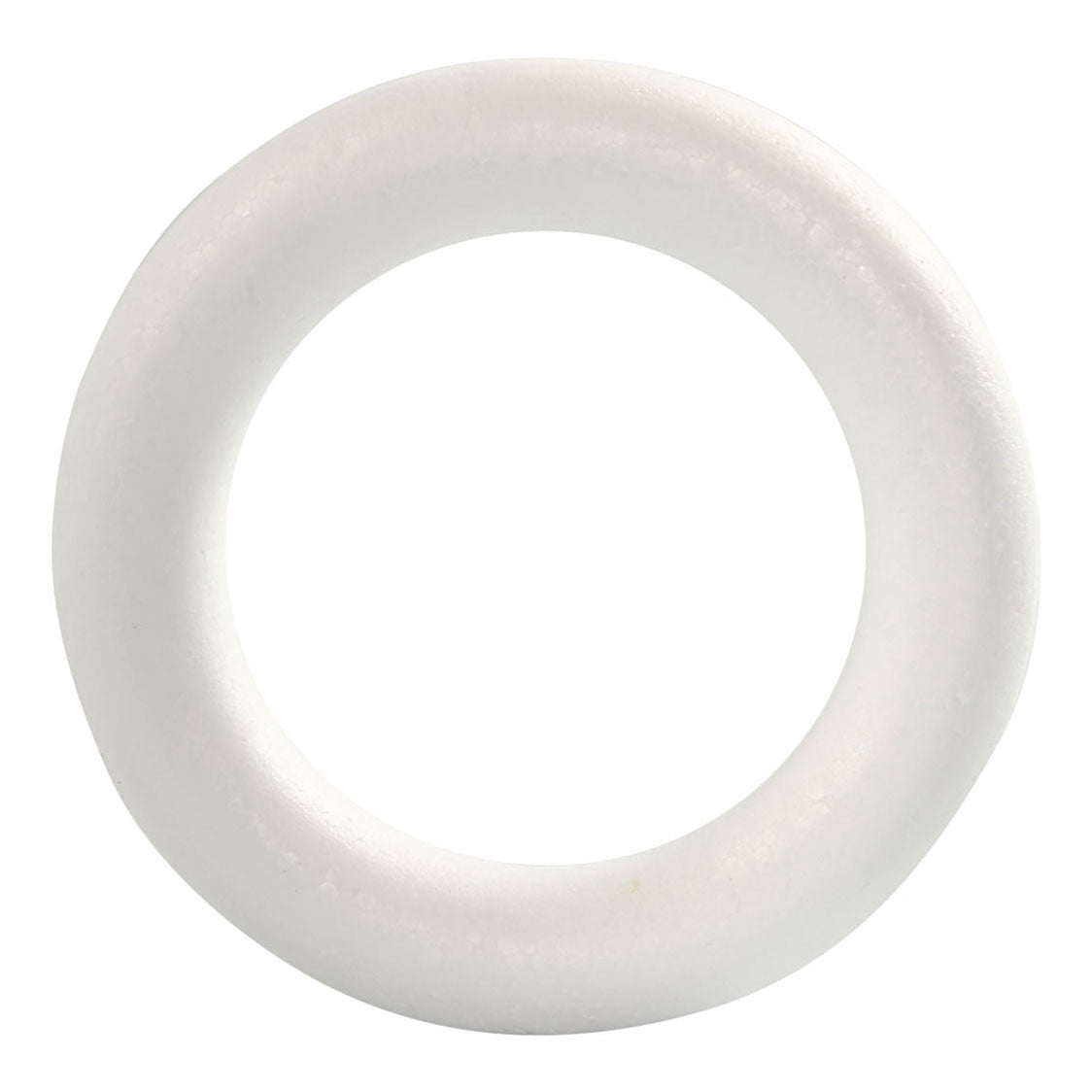 Bague Creativ Company, taille 17 cm, épaisseur 30 mm, blanc, 1 pièce