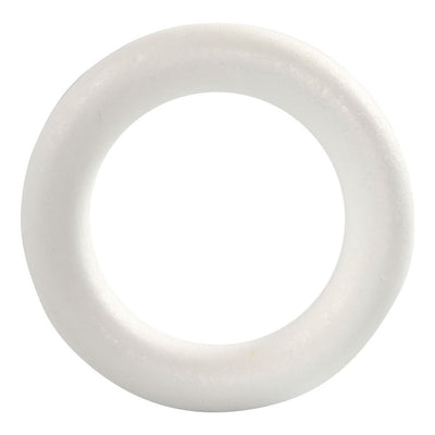 Bague Creativ Company, taille 17 cm, épaisseur 30 mm, blanc, 1 pièce