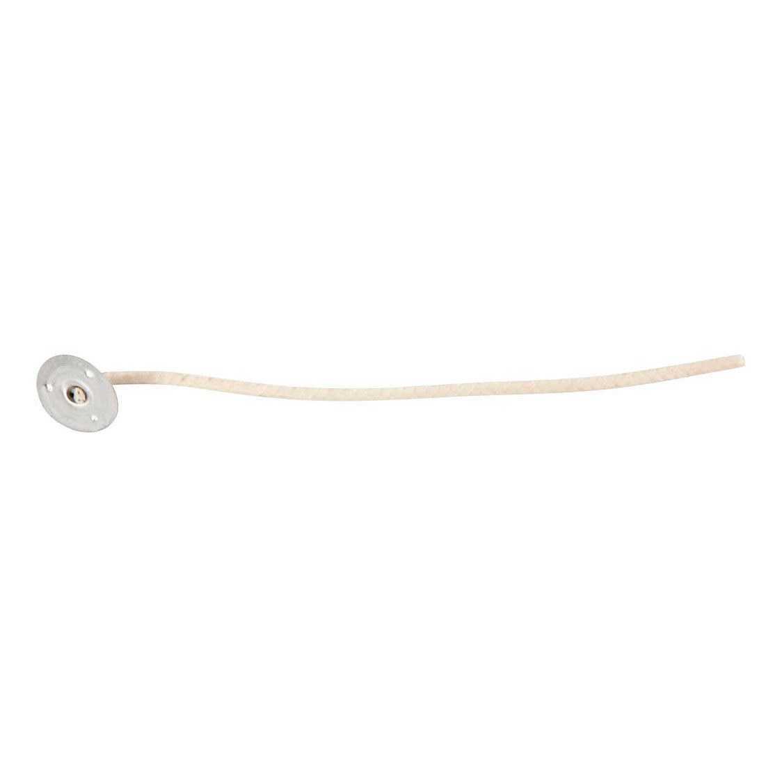 Mèches pour bougies en bougeoir, adaptées aux bougeoirs d'un diamètre de 20-65 mm, L : 110 mm, épaisseur 2 mm, 10 pièces 1 boîte