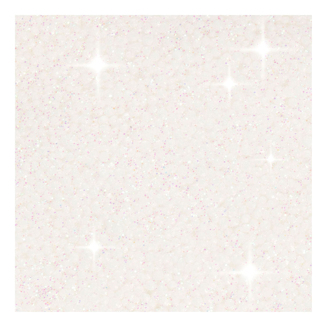 Argile Foam ®, pailletée, blanche, 35 gr 1 boîte