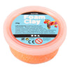 Argile Foam ®, pailletée, orange, 35 gr 1 boîte